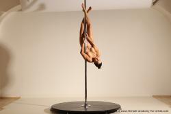 Poledance reference poses of Fannie